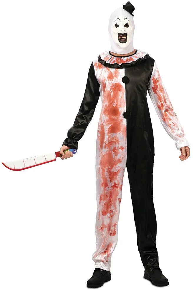 Disfraz de Payaso Art Terrifier para Hombre Payasos Asesinos EuroCarnavales